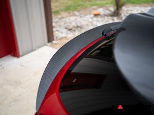 Alfa Romeo Stelvio Rear Spoiler - Carbon Fiber - Mid Spoiler Alfa Romeo Stelvio Rear Spoiler - Carbon Fiber - Mid Spoiler
